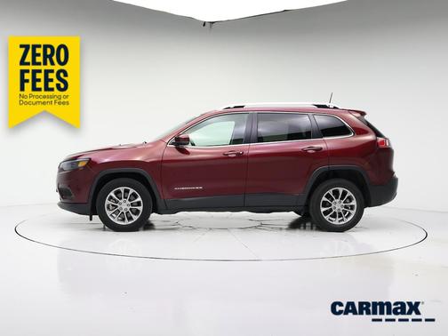 Burgundy 2021 Jeep Cherokee Latitude Plus