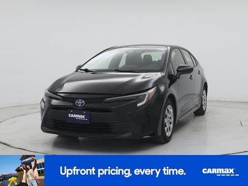 Black 2024 Toyota Corolla Hybrid LE