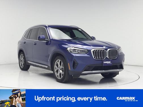 Blue 2022 BMW X3 sDrive30i