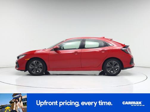 Red 2019 Honda Civic EX
