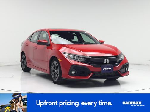 Red 2019 Honda Civic EX