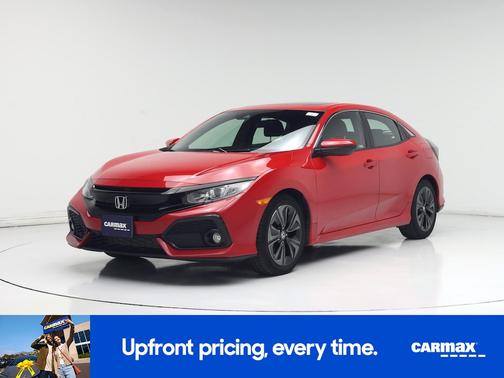 Red 2019 Honda Civic EX