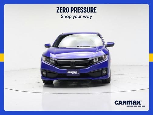 Blue 2020 Honda Civic Sport