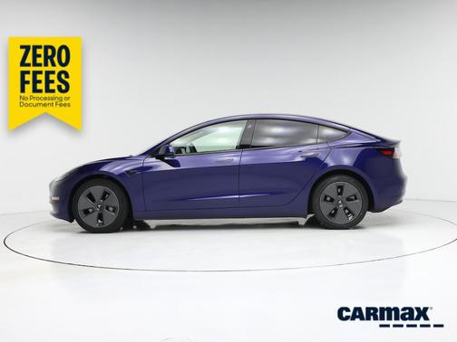 Blue 2023 Tesla Model 3