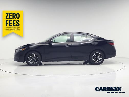 Black 2024 Nissan Sentra SV