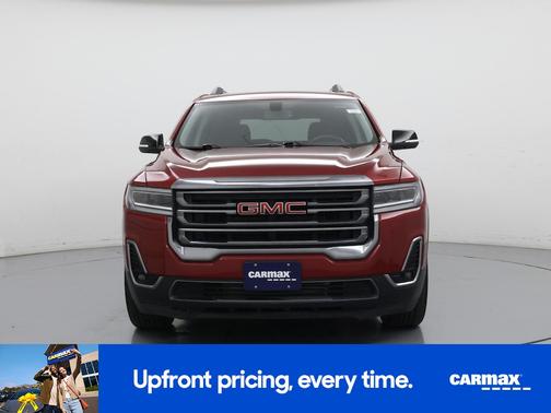 Red 2020 GMC Acadia AT4