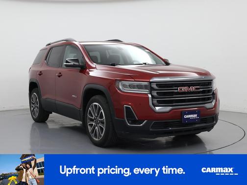 Red 2020 GMC Acadia AT4