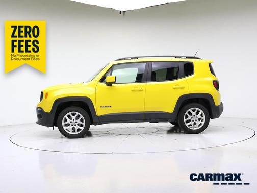 Yellow 2016 Jeep Renegade Latitude