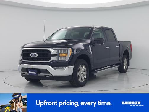 Blue 2021 Ford F-150 XLT