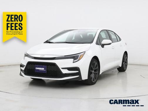 White 2026 Toyota Corolla SE