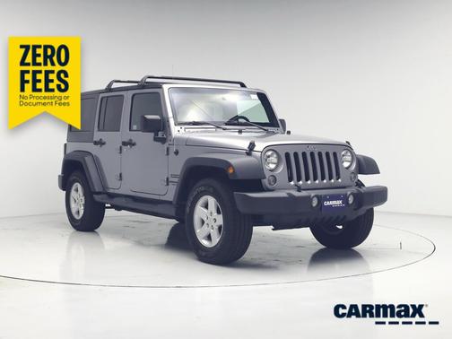 Silver 2017 Jeep Wrangler Unlimited Sport