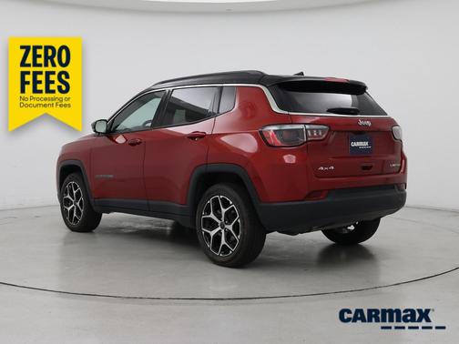 Red 2025 Jeep Compass Limited