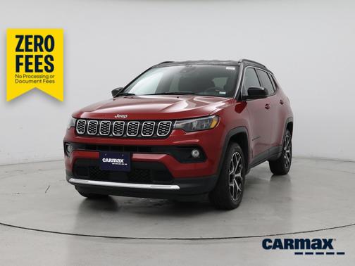 Red 2025 Jeep Compass Limited