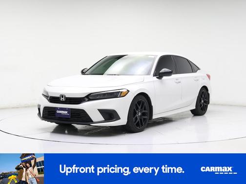 White 2022 Honda Civic Sport
