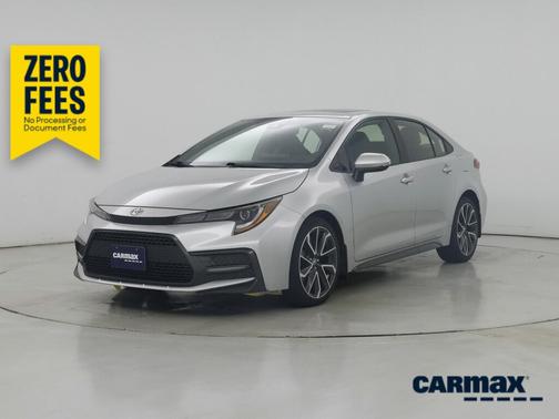 Silver 2020 Toyota Corolla XSE