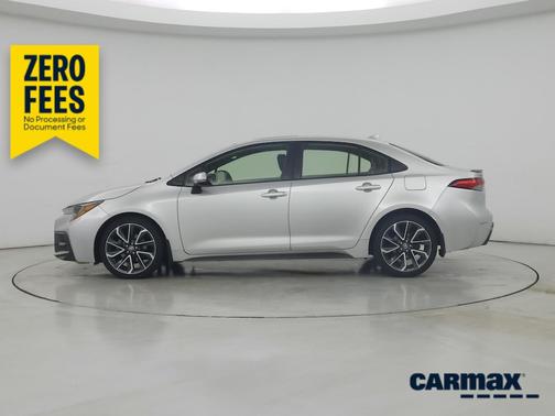Silver 2020 Toyota Corolla XSE