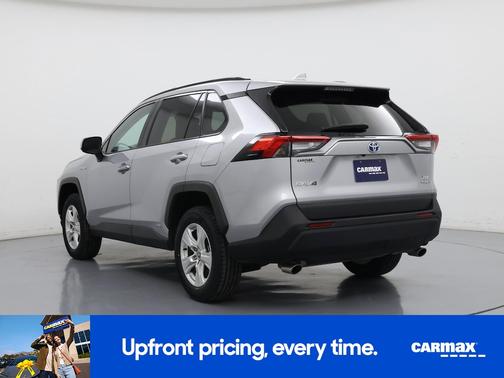 Silver 2021 Toyota RAV4 Hybrid XLE