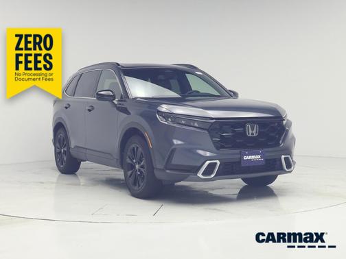 Gray 2025 Honda CR-V Hybrid Sport Touring