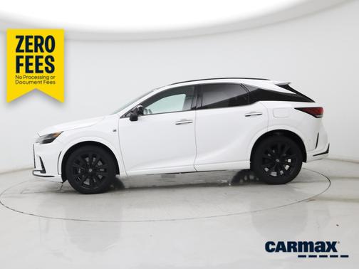 White 2023 Lexus RX 500h F-Sport Performance