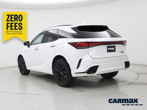 White 2023 Lexus RX 500h F-Sport Performance