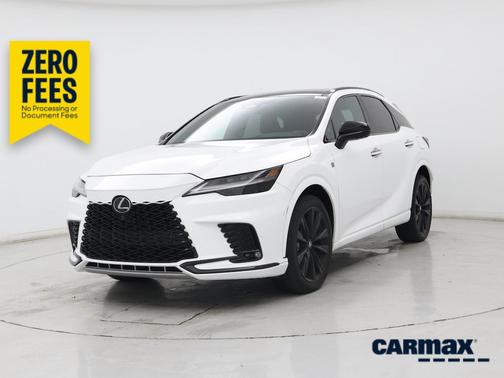White 2023 Lexus RX 500h F-Sport Performance