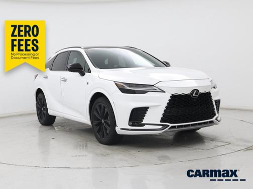 White 2023 Lexus RX 500h F-Sport Performance