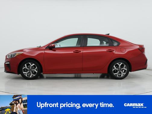 Red 2021 Kia Forte LXS