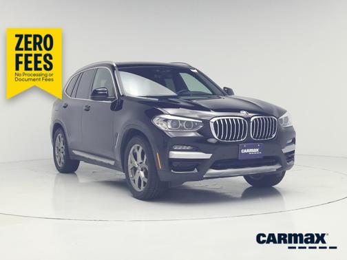 Black 2021 BMW X3 XDrive30i