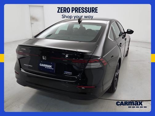 Black 2025 Honda Accord Hybrid Sport