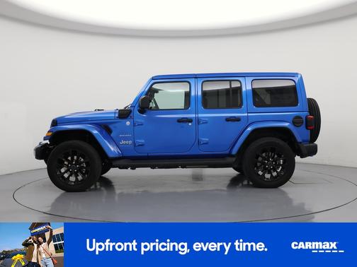 Blue 2024 Jeep Wrangler 4xe Sahara