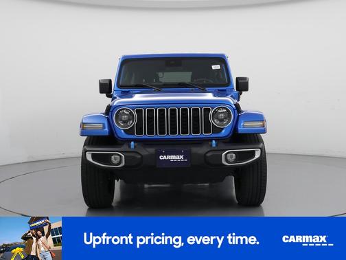 Blue 2024 Jeep Wrangler 4xe Sahara