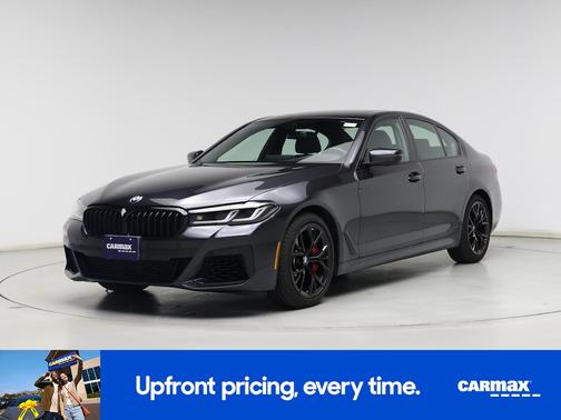 Gray 2021 BMW 540 XI