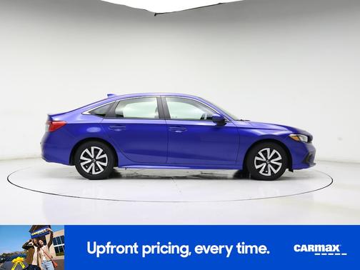 Blue 2024 Honda Civic LX