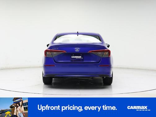 Blue 2024 Honda Civic LX