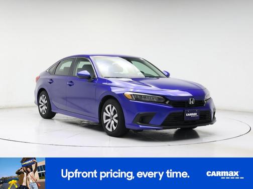 Blue 2024 Honda Civic LX