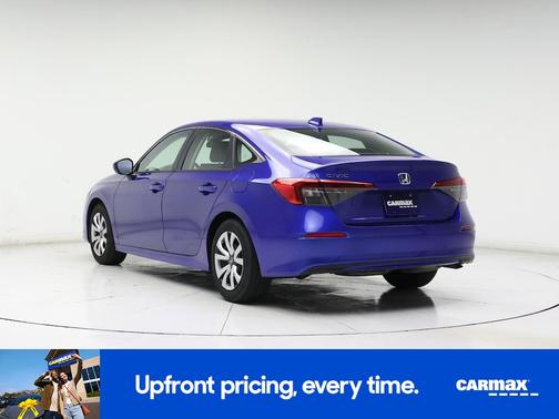 Blue 2024 Honda Civic LX
