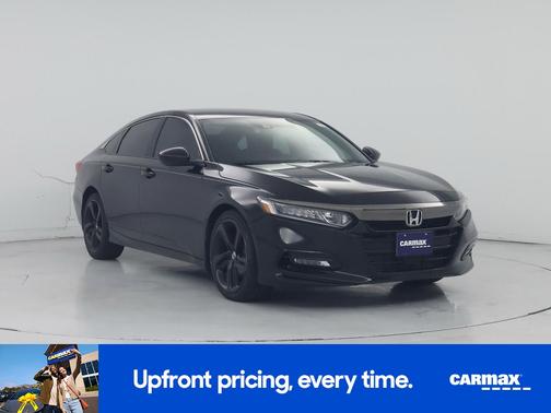 Black 2019 Honda Accord Sport