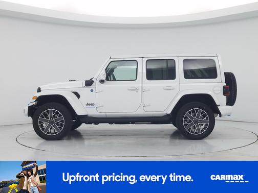 White 2024 Jeep Wrangler 4xe High Altitude