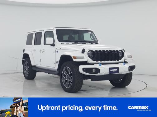 White 2024 Jeep Wrangler 4xe High Altitude