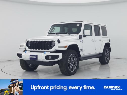 White 2024 Jeep Wrangler 4xe High Altitude