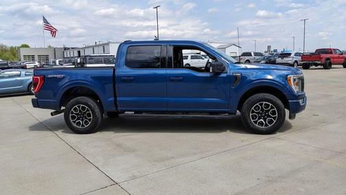 Atlas Blue Metallic 2023 Ford F-150 XLT