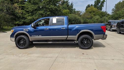 Gray 2016 Nissan Titan XD Platinum Reserve