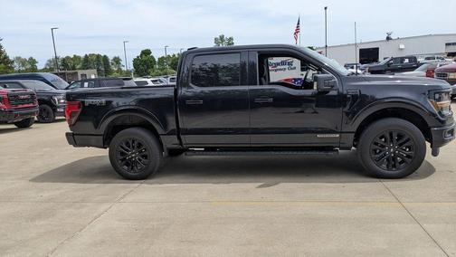 Black Metallic 2024 Ford F-150 XLT