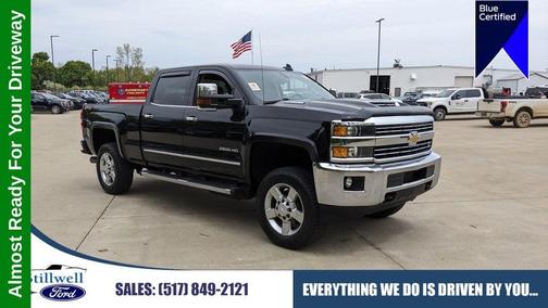 Black 2018 Chevrolet Silverado 2500 LTZ