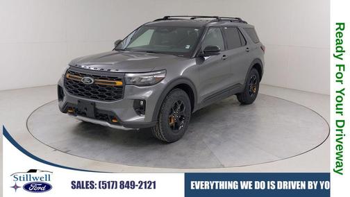 Carbonized Gray Metallic 2026 Ford Explorer Tremor