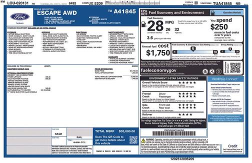 2026 Ford Escape Active
