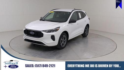 Oxford White 2023 Ford Escape ST-Line