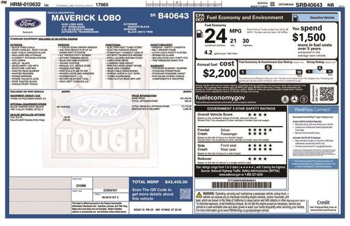 2025 Ford Maverick Lobo High