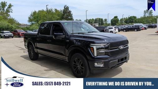 Blue Metallic 2025 Ford F-150 Platinum