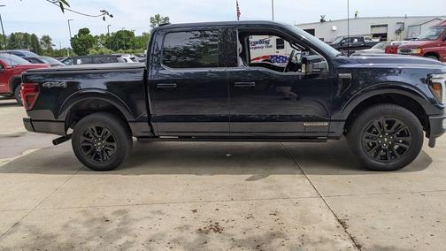 Blue Metallic 2025 Ford F-150 Platinum